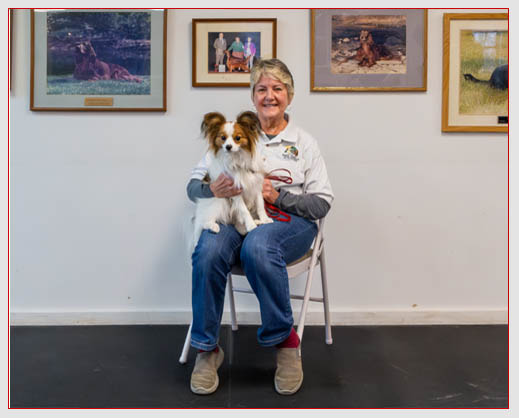 Assistant Dog Trainer Sandra Cornog