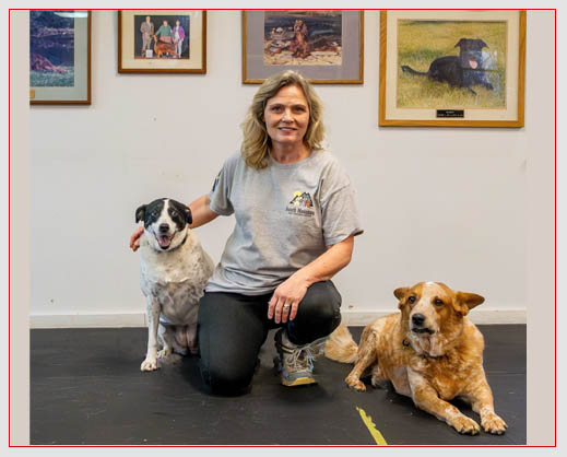 Assistant Dog Trainer Lauren Shultz