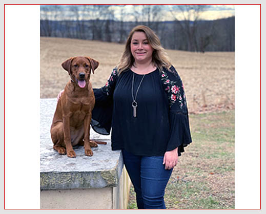 Assistant Dog Trainer Lauren Shultz